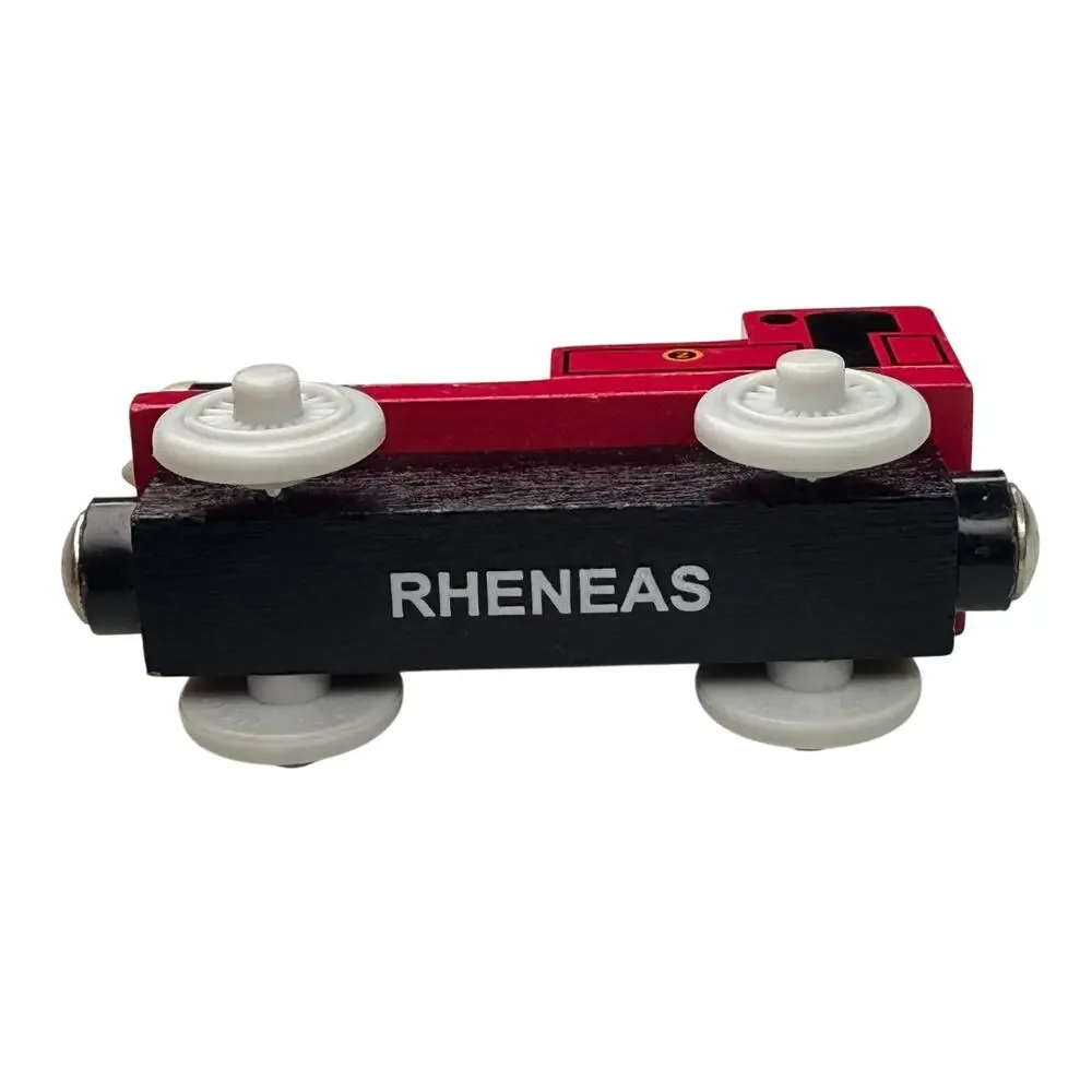 Thomas & Friends Wooden Railway Rheneas #2 2003 Train Engine Learning Curve